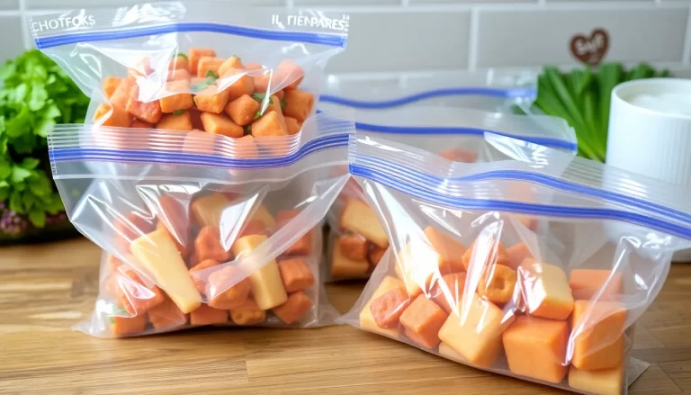 Preparación de alimentos con bolsas para congelar – Parte 1